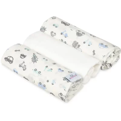 Babymatex Muslin Design pielucha Cars 3 szt.