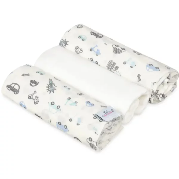 Babymatex Muslin Design pielucha Cars 3 szt.