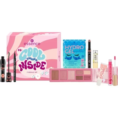essence PS: cool things inside makeup set zestaw upominkowy dla kobiet