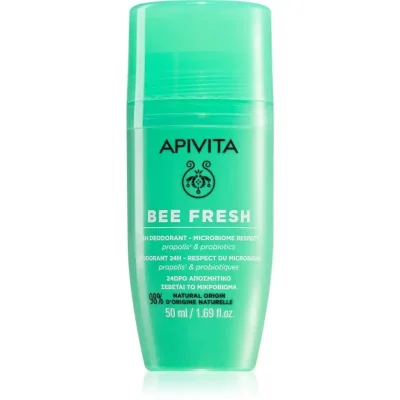 Apivita Bee Fresh Deodorant dezodorant roll-on przed poceniem i niechcianym zapachem 50 ml