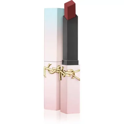 Yves Saint Laurent Rouge Pur Couture The Slim cienka szminka matująca zapewniająca skórzany efekt na ustach odcień 1966 Rouge Libre 2.2 g