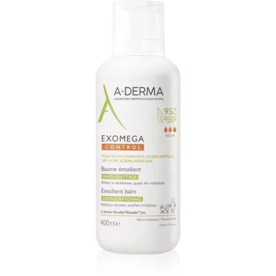 A-Derma Exomega Control Emollient Balm balsam do cery wrażliwej i suchej 400 ml