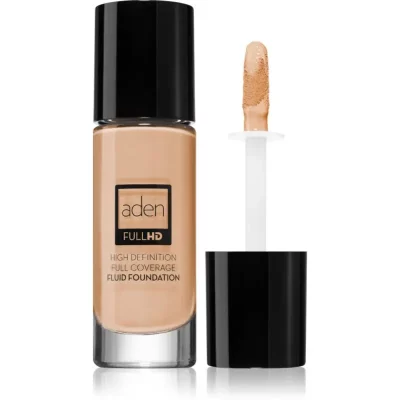 Aden Cosmetics Full HD Fluid Foundation długotrwały podkład w płynie odcień 03 Beige 20 ml