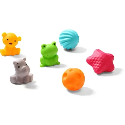 BabyOno Have Fun Sensory Balls miękkie piłeczki sensoryczne 6 m+ 6 szt.