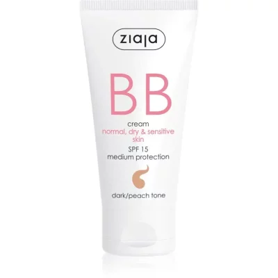 Ziaja Kremy BB/CC BB aktywny krem na niedoskonałości skóry normalnej, suchej i wrażliwej odcień opalony brzoskwiniowy odcień Dark Peach 50 ml