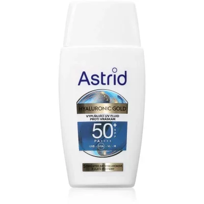 Astrid Hyaluronic Gold fluid ochronny SPF 50 50 ml