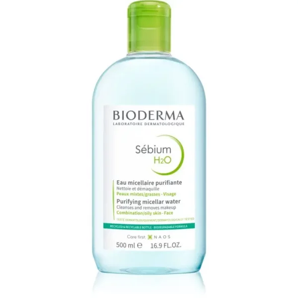Bioderma Sébium H2O woda micelarna do skóry tłustej i mieszanej 500 ml