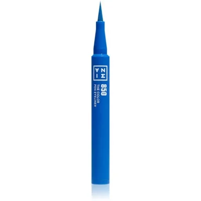 3INA The Color Pen Eyeliner Mini eyeliner w pisaku odcień 850 - Blue 0,6 ml