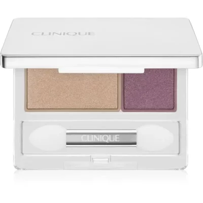 Clinique All About Shadow™ Duo duo cienie do powiek odcień Beach Plum 1,7 g