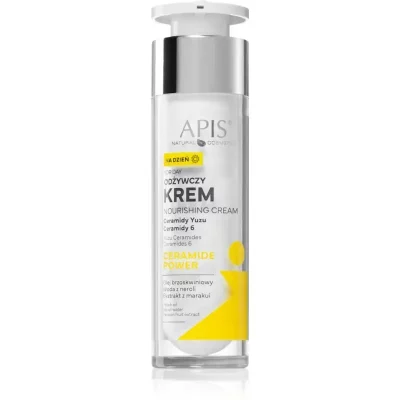 Apis Natural Cosmetics Ceramide Power odżywczy krem na dzień z ceramidami 50 ml