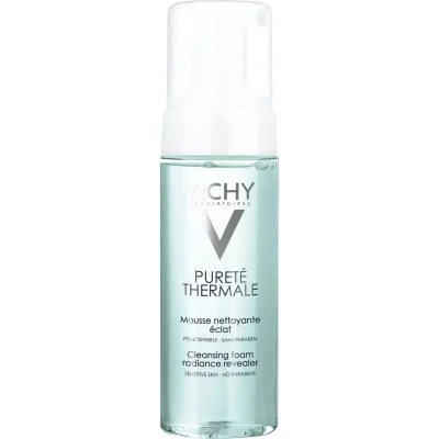Vichy Pureté Thermale pianka oczyszczająca z efektem rozjaśniającym 150 ml