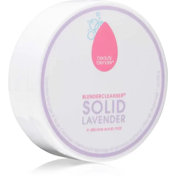 beautyblender® Blendercleanser Solid Lavender mydło do czyszczenia pędzli i gąbek do makijażu 28 ml