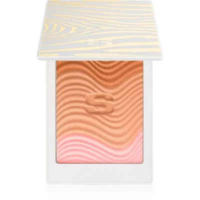 Sisley Phyto-Touche Sun Glow Powder róż do policzków z pędzelkiem odcień Trio Miel Cannelle 11 g