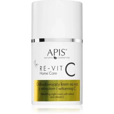 Apis Natural Cosmetics Re-Vit C Home Care nawilżający krem przeciwzmarszczkowy na noc 50 ml