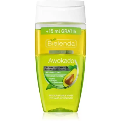 Bielenda Avocado delikatny dwufazowy plyn do demakijażu do wrażliwych oczu 140 ml