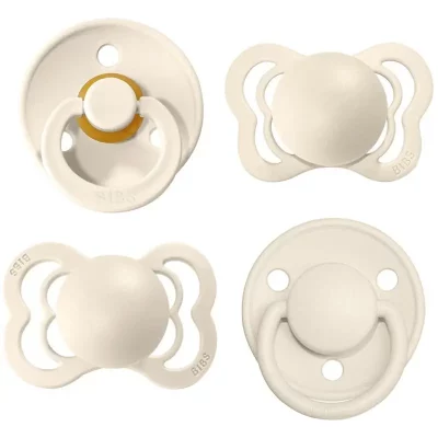 BIBS Try-It Size 1: 0+ months zestaw dla dzieci od urodzenia Ivory