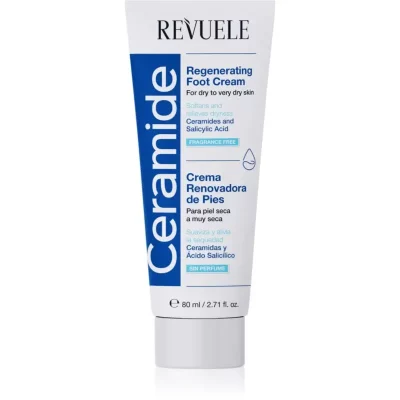 Revuele Ceramide Regenerating Foot Cream krem regenerujący do stóp o działaniu nawilżającym 80 ml