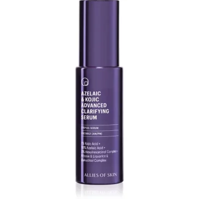 Allies of Skin Azelaic & Kojic Advanced Clarifying Serum serum dogłębnie regenerujące do twarzy 30 ml