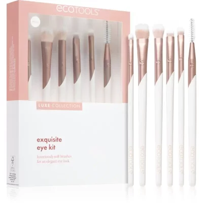 EcoTools Luxe Collection Exquisite zestaw pędzli do oczu i brwi 6 szt.