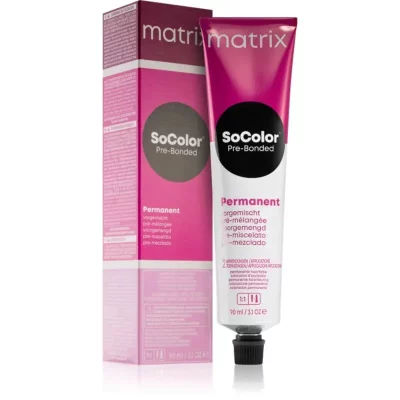 Matrix SoColor Pre-Bonded Blended trwała farba do włosów odcień 5A Light Brown Ash 90 ml
