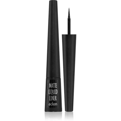 Aden Cosmetics Matte Liquid Liner eyeliner odcień Black 2,5 ml