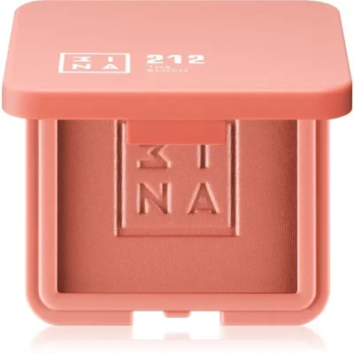 3INA The Blush róż w kompakcie odcień 212 Coral 7,5 g
