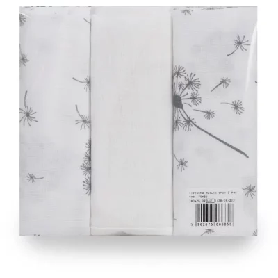 Babymatex Muslin Set pieluchy wielorazowe Dandelion 3 szt.