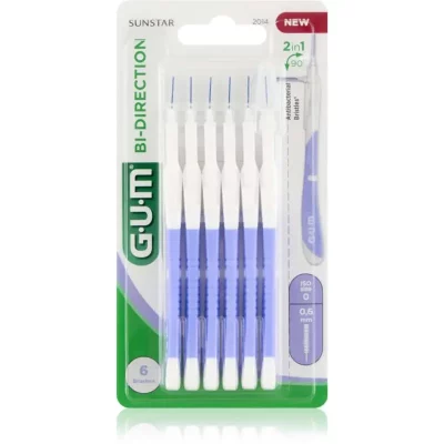 G.U.M Bi Direction Interdental Brush szczoteczki międzyzębowe 0,6 mm 6 szt.