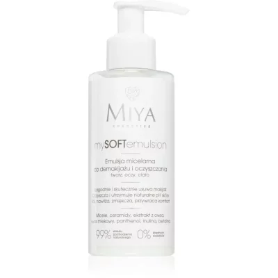 MIYA Cosmetics mySOFTemulsion emulsja micelarna do mycia 140 ml