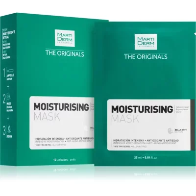 MartiDerm The Originals Anti-Aging maseczka nawilżająca do twarzy 10 szt.