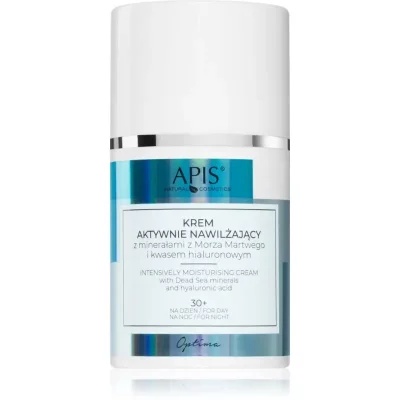 Apis Natural Cosmetics Optima krem głęboko nawilżający z minerałami z Morza Martwego 30+ 50 ml