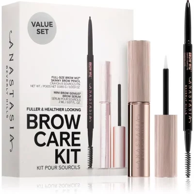 Anastasia Beverly Hills Brow Care Kit zestaw do brwi odcień Ebony