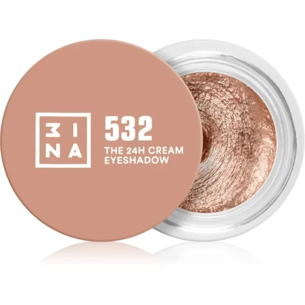 3INA The 24H Cream Eyeshadow cienie do powiek w kremie odcień 532 Bronze 3 ml