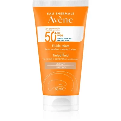 Avène Sun Tinted Fluid lekki fluid tonujący SPF 50+ 50 ml