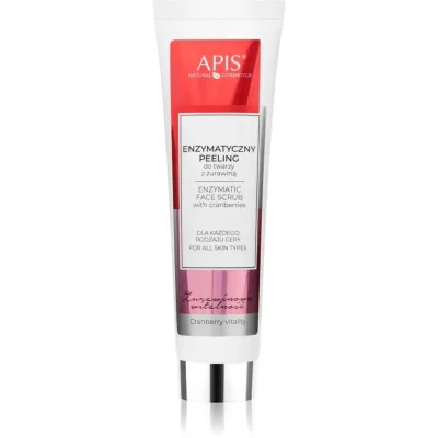 Apis Natural Cosmetics Cranberry Vitality delikatny peeling enzymatyczny 100 ml