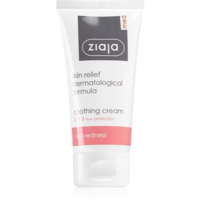 Ziaja Med Acne Lesions krem nawilżająco-kojący SPF 6 50 ml