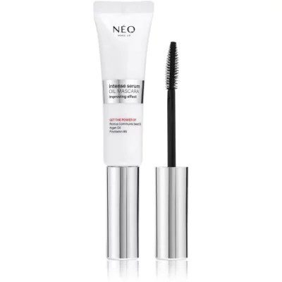 NEO MAKE UP Intense Serum Oil Mascara odżywczy tusz do rzęs odcień Black 9 ml
