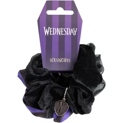 Wednesday Scrunchies gumki do włosów 3 szt.