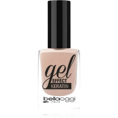 bellaoggi Gel Effect Keratin Nail Polish lakier do paznokci odcień Nude Look 10 ml