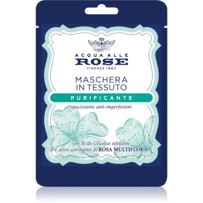 Acqua Alle Rose Purificante maseczka w płachcie do skóry problemowej 1 szt.