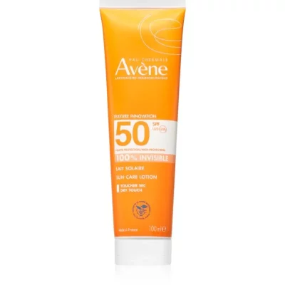 Avène Sun Care Lotion 100% Invisible wodoodporne mleczko do opalania SPF 50 100 ml