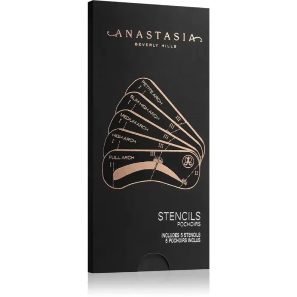Anastasia Beverly Hills Brow Stencils szablony do brwi 5 szt.