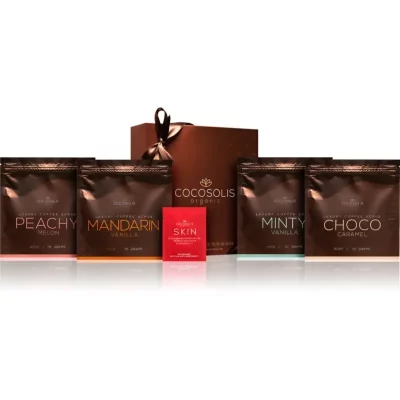 COCOSOLIS Luxury Coffee Scrub Box zestaw do skóry delikatnej i gładkiej