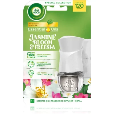 Air Wick Electric Jasmine Bloom & Freesia elektryczny odświeżacz powietrza 1 szt.