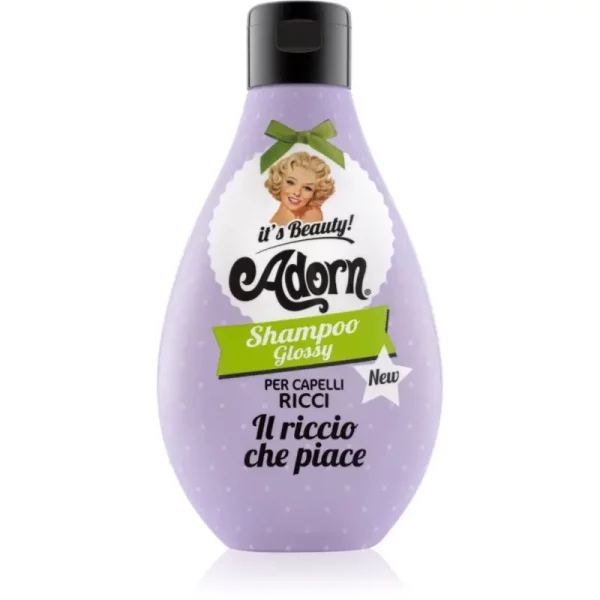 Adorn Glossy Shampoo szampon do włosów kręconych i falowanych nadający blask włosom kręconym i falowanym Shampoo Glossy 250 ml