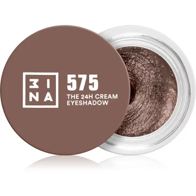 3INA The 24H Cream Eyeshadow cienie do powiek w kremie odcień 575 Brown 3 ml