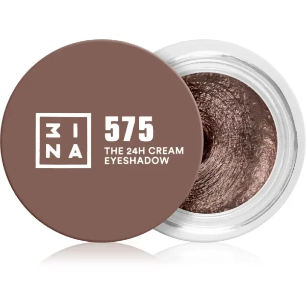 3INA The 24H Cream Eyeshadow cienie do powiek w kremie odcień 575 Brown 3 ml