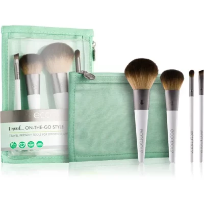 EcoTools On-The-Go Style zestaw pędzli na drogę