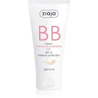 Ziaja Kremy BB/CC BB aktywny krem na niedoskonałości skóry normalnej, suchej i wrażliwej odcień jasny odcień Light 50 ml