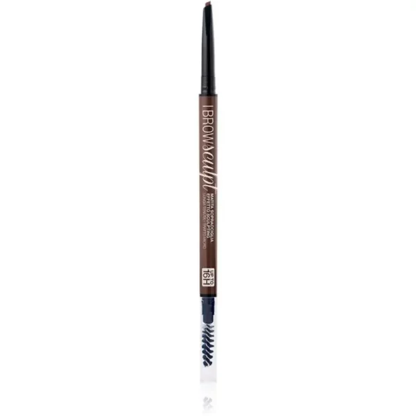bellaoggi I Brow Sculpt Eyebrows Pencil precyzyjna kredka do brwi ze szczotką odcień Dark Brown 1 g